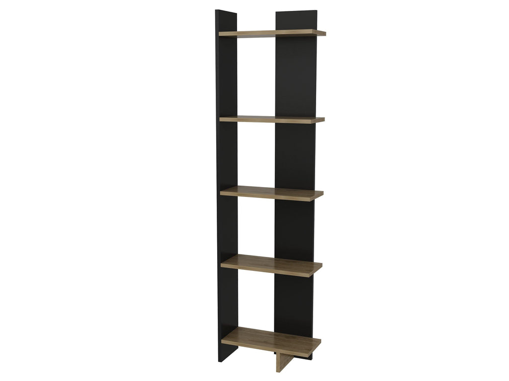 Alice 5-Tier Corner Bookcase