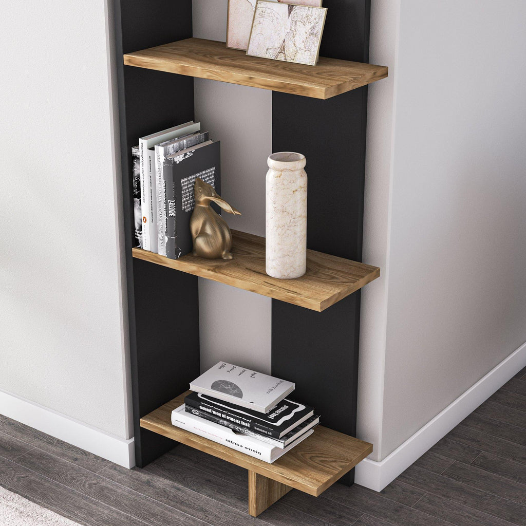 Alice 5-Tier Corner Bookcase