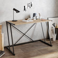 Anemon 47" Desk with Crossbar Metal Frame