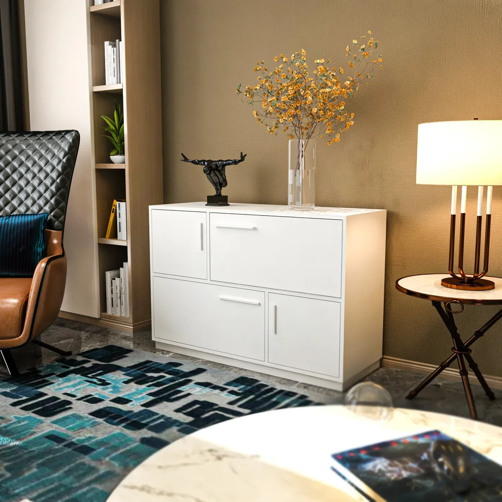 Mares 47" Sideboard with 4 Cabinets