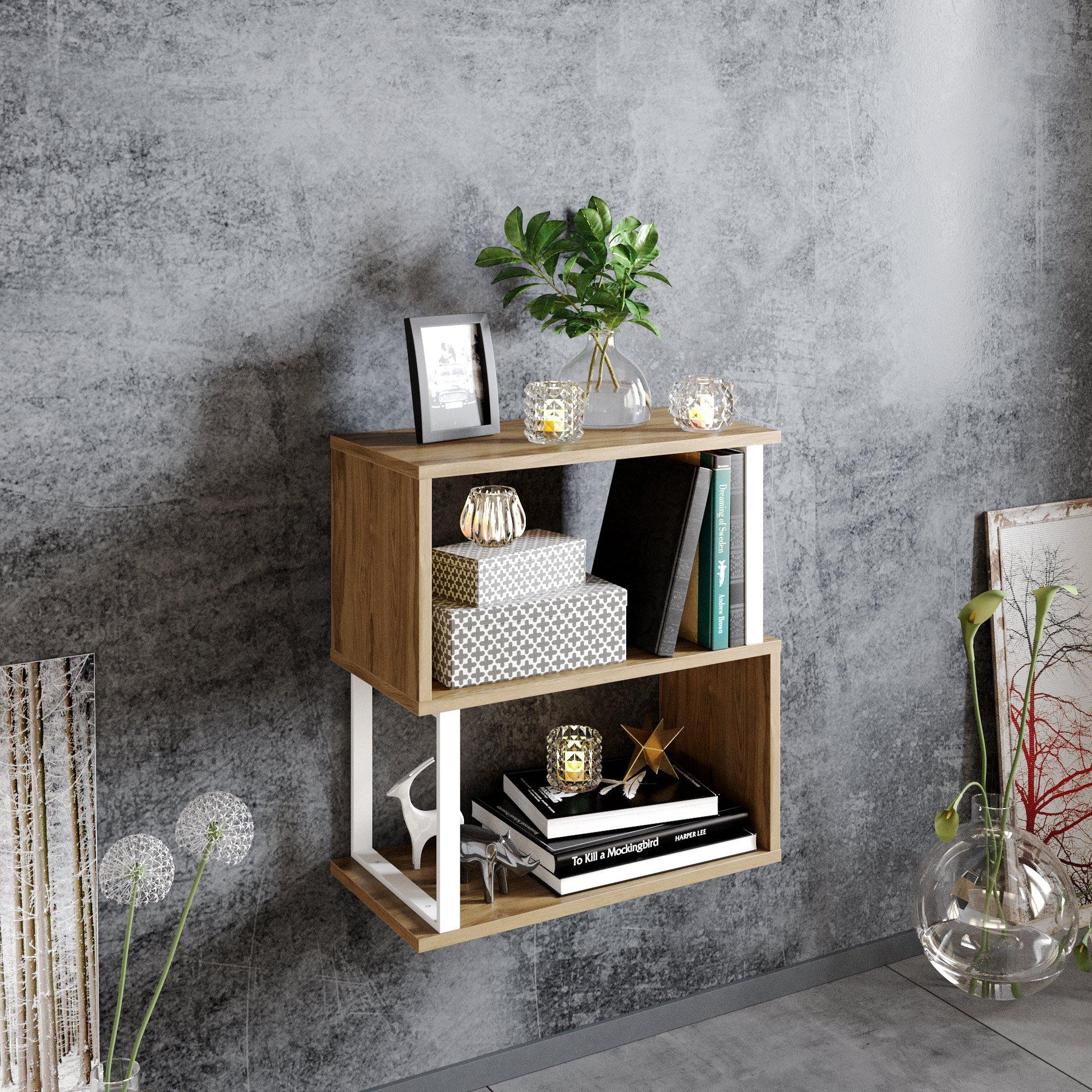 Lima Side Table with Metal Frame, 25"