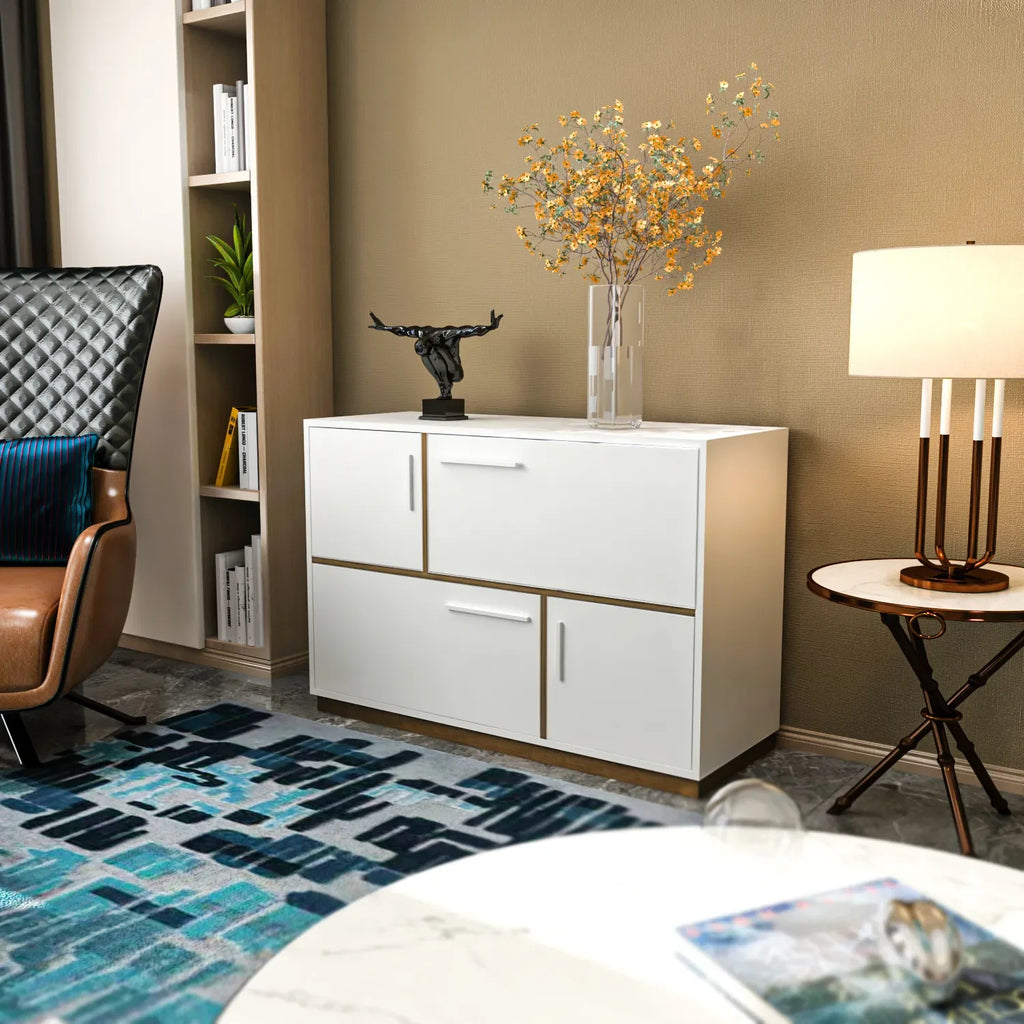Mares 47" Sideboard with 4 Cabinets