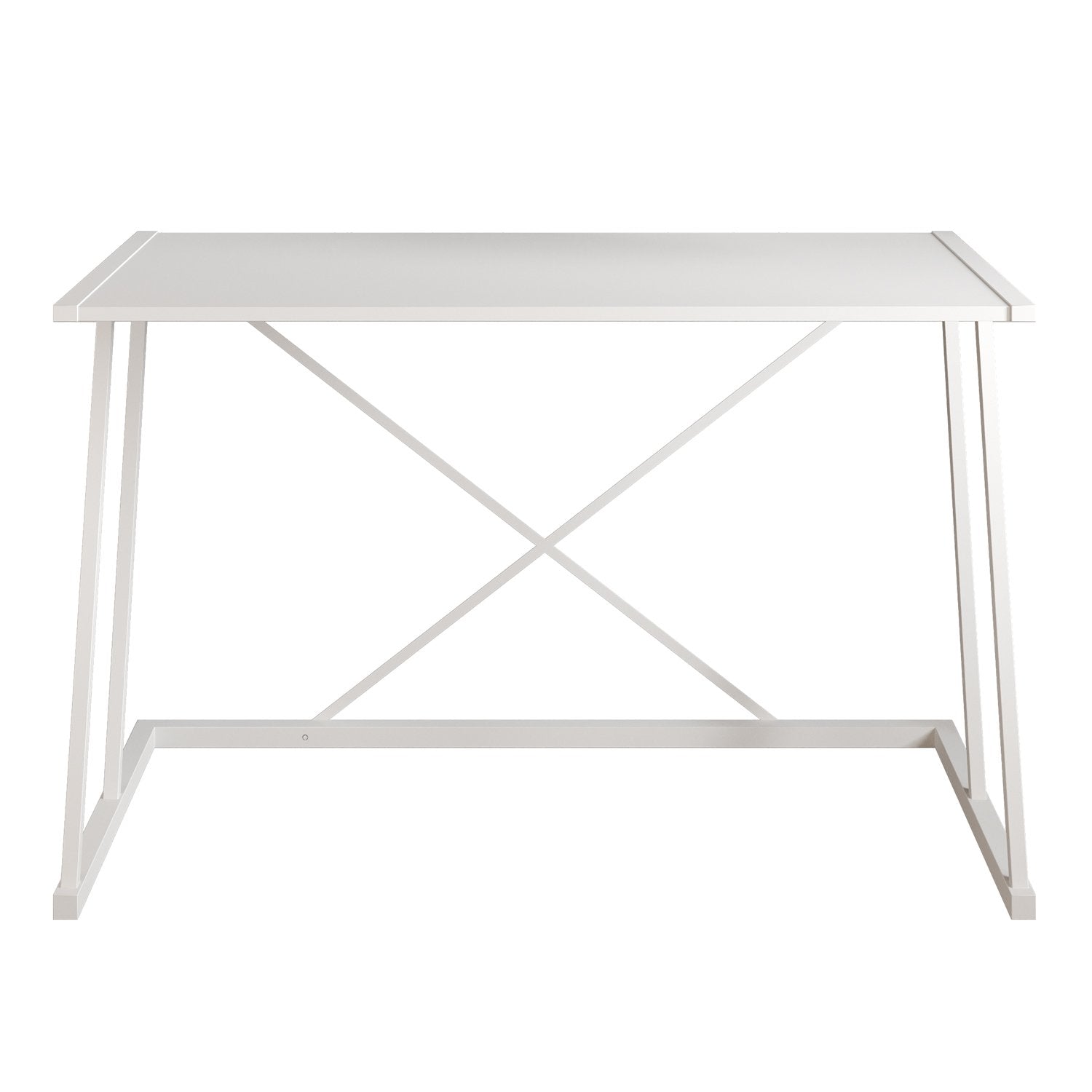 Anemon 47" Desk with Crossbar Metal Frame