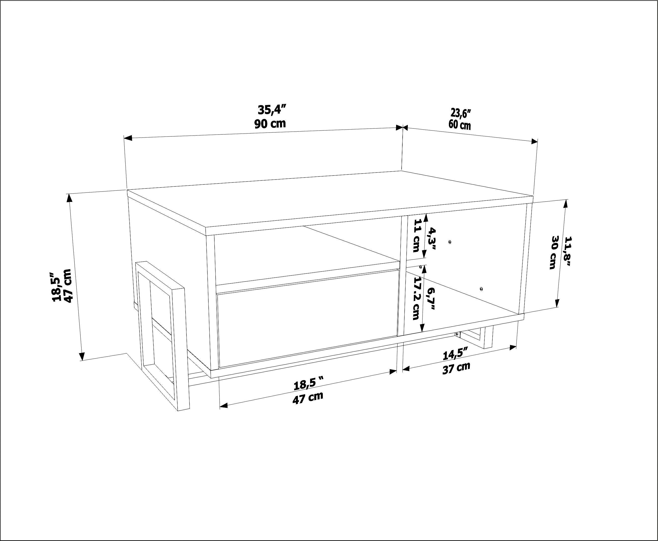 Utopia Storage Coffee Table