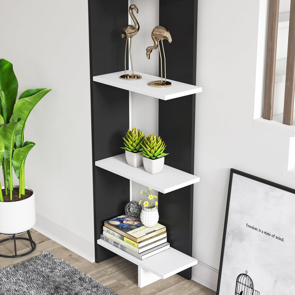 Alice 5-Tier Corner Bookcase