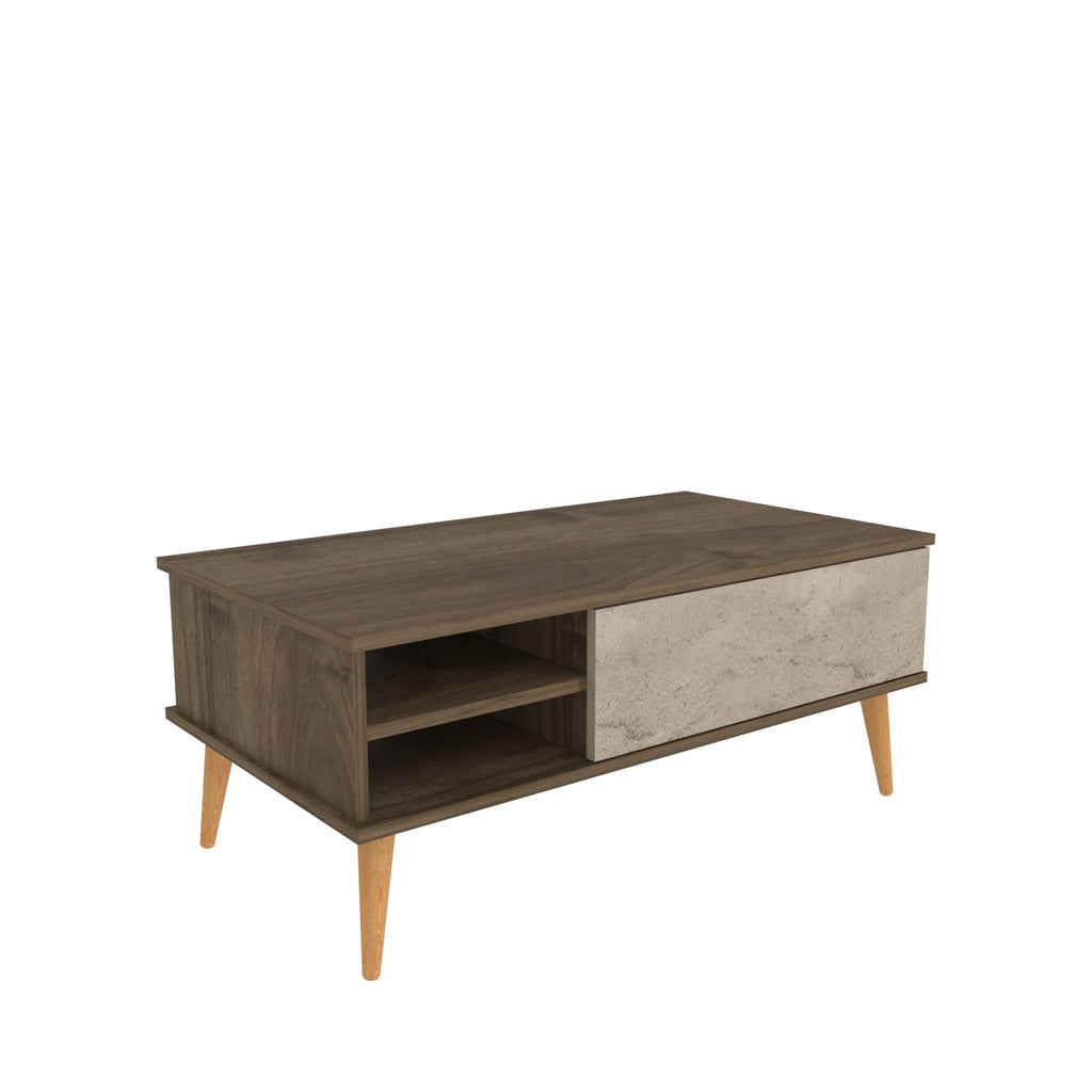 Como Hidden-Storage Coffee Table