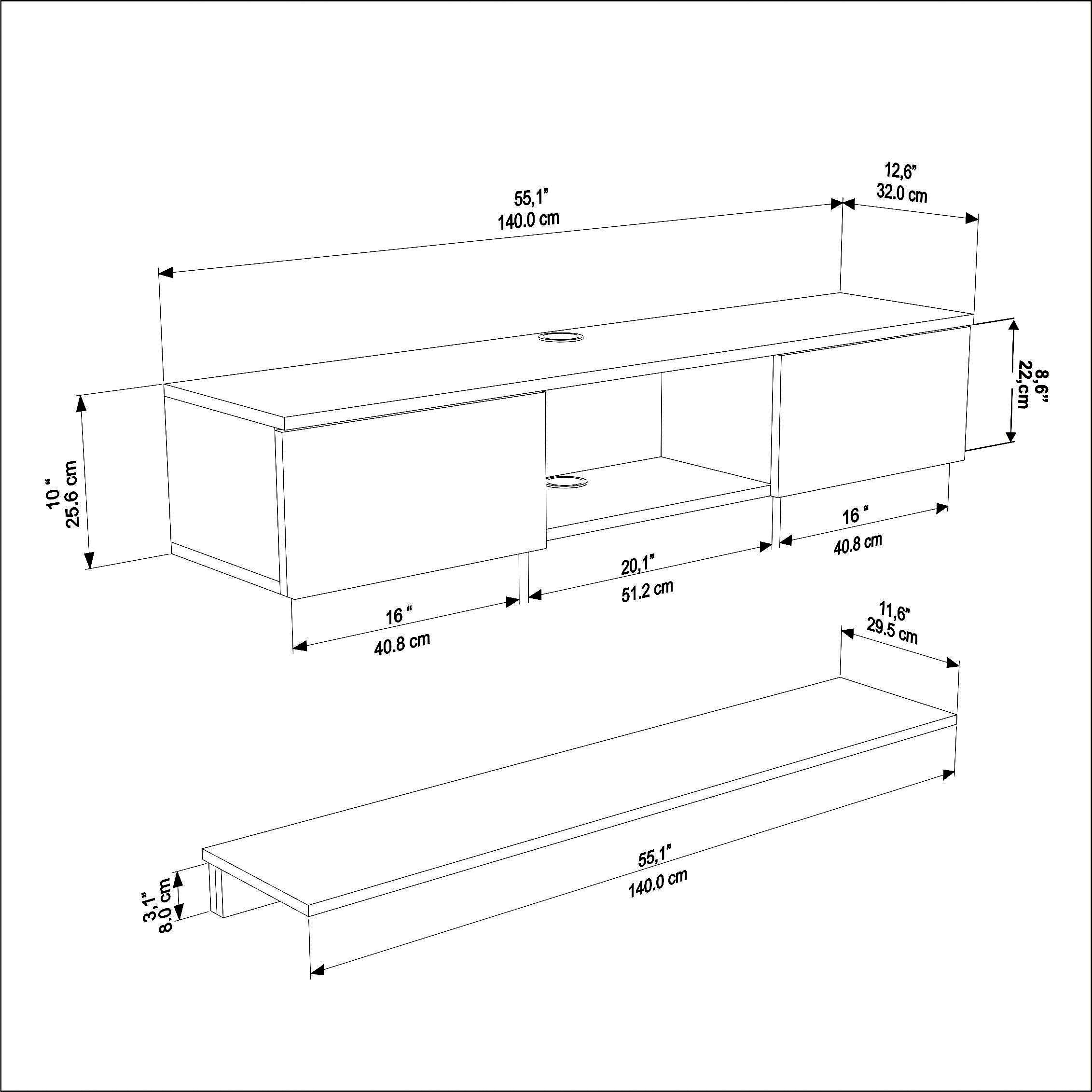 Elia Floating TV Stand