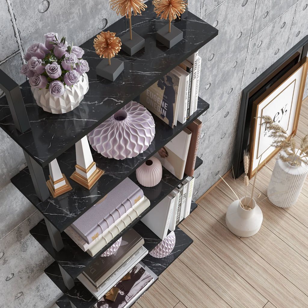 Piante 68" Ladder Bookcase, 5 Shelves