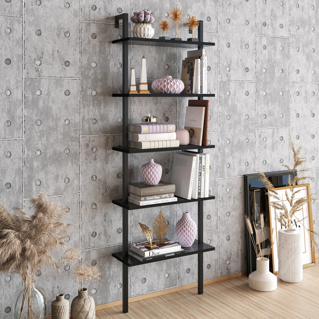 Piante 68" Ladder Bookcase, 5 Shelves