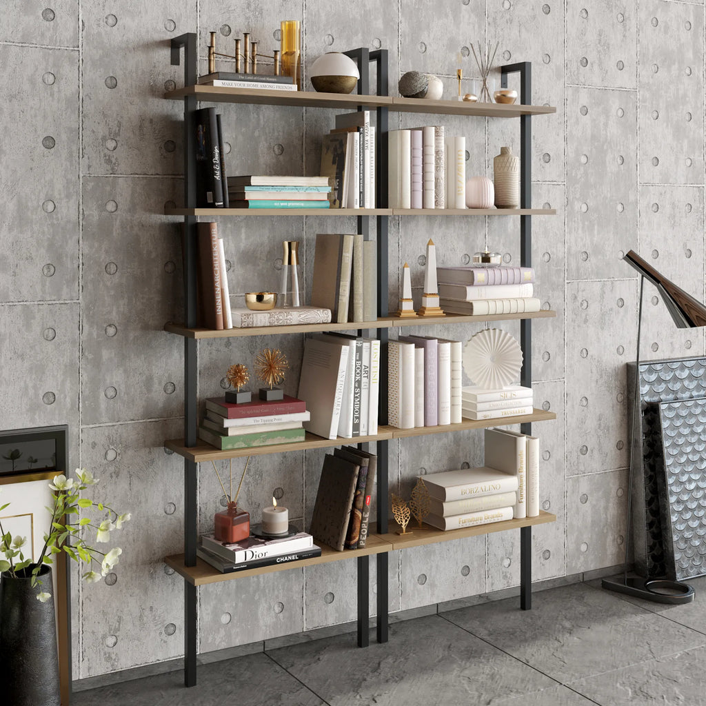 Piante 68" Ladder Bookcase, 5 Shelves