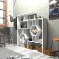 Tamara Geometric Bookcase, 53"