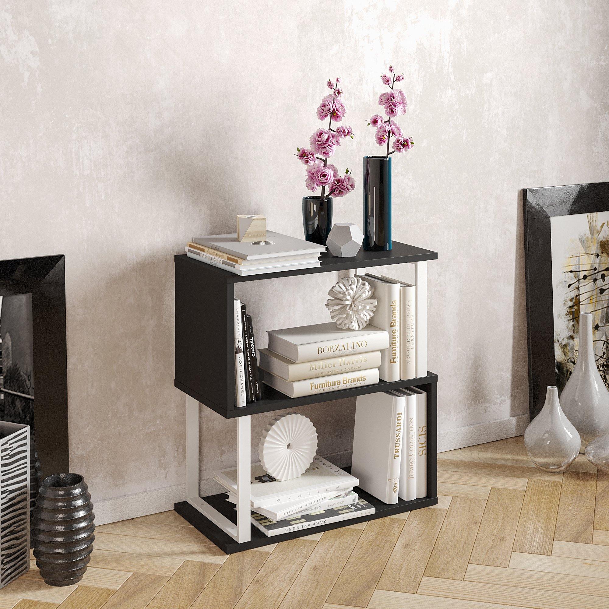 Lima Side Table with Metal Frame, 25"