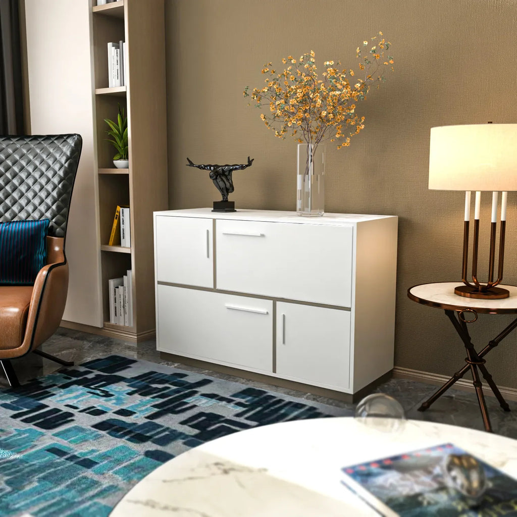 Mares 47" Sideboard with 4 Cabinets