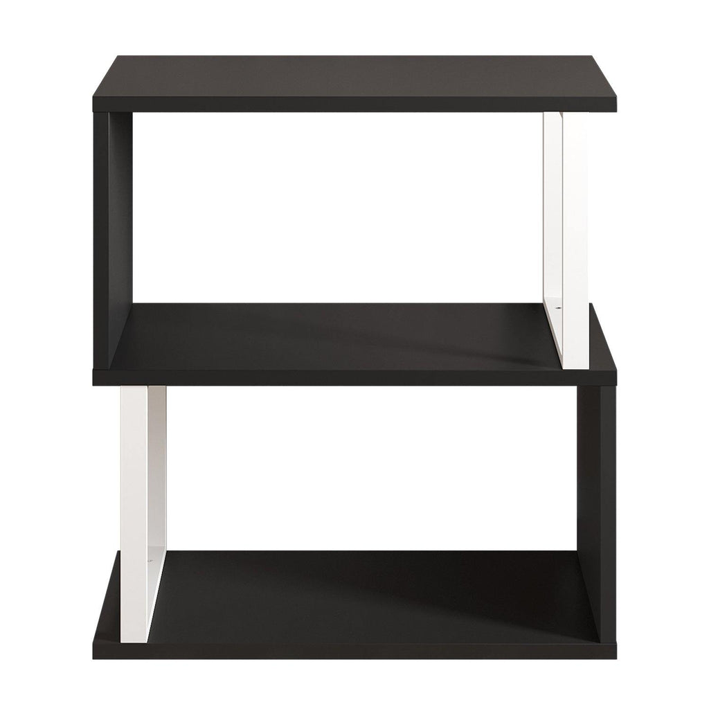 Lima Side Table with Metal Frame, 25"