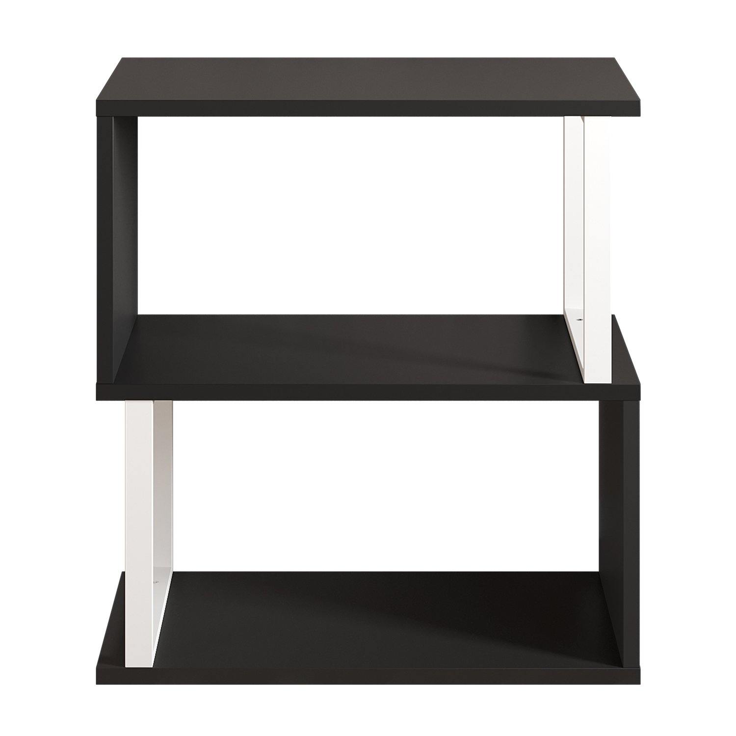 Lima Side Table with Metal Frame, 25"